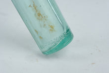 Load image into Gallery viewer, Antique Pepsi Cola Durham NC Aqua Glass Embossed Soda Bottle 8 5 Inch
