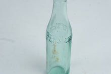 Load image into Gallery viewer, Antique Pepsi Cola Durham NC Aqua Glass Embossed Soda Bottle 8 5 Inch
