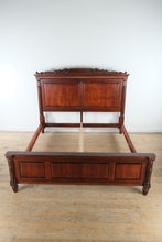 Load image into Gallery viewer, Newport Cabinet Co. King Size Bed – Solid Wood
