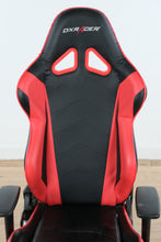 Load image into Gallery viewer, DXRacer Red and Black Racing Style Gaming Chair Reclining Office Desk Chair

