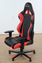 Load image into Gallery viewer, DXRacer Red and Black Racing Style Gaming Chair Reclining Office Desk Chair
