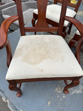 Load image into Gallery viewer, Solid Cherry Lexington Furniture Dining Table with 6 Chairs &amp; 2 Leaves
