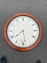 Load image into Gallery viewer, Traditional Cherry Clock Side Table
