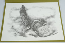 Load image into Gallery viewer, Sharon Meiley Signed Bald Eagle Wildlife Art Print 1990 DuPont Limited Edition
