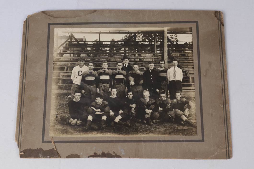 Early 20th Century Boys Football Team Picture