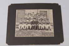 Load image into Gallery viewer, Early 20th Century High School Military Photo - Flag in Mid
