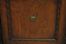 Load image into Gallery viewer, Antique 1920s Jacobean Revival Walnut Sideboard Buffet with Carved Turned Legs
