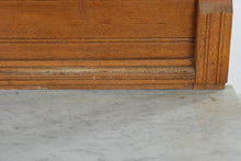 Load image into Gallery viewer, Antique Victorian Eastlake Oak Marble Top Dresser with Mirror
