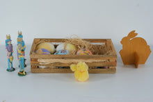 Load image into Gallery viewer, Easter Décor Bundle – Longaberger Woodcrafts Bunny Stand, Hand-Painted Egg Crate Display, Figurines &amp; Spring Accents

