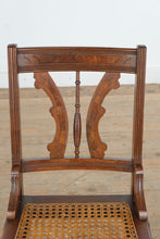 Load image into Gallery viewer, Eastlake Walnut Cane Seat Side Chair
