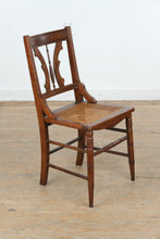 Load image into Gallery viewer, Eastlake Walnut Cane Seat Side Chair

