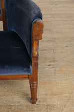 Load image into Gallery viewer, Antique Eastlake Loveseat with Needlepoint Panels
