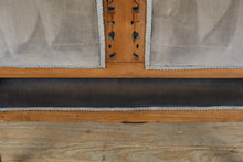 Load image into Gallery viewer, Antique Eastlake Loveseat with Needlepoint Panels
