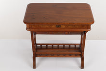 Load image into Gallery viewer, Antique Eastlake Sewing Table - Rare!
