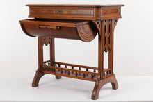 Load image into Gallery viewer, Antique Eastlake Sewing Table - Rare!
