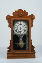 Load image into Gallery viewer, Antique Eastlake Mantle Clock - Waterbury Clock Company
