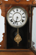 Load image into Gallery viewer, Antique Eastlake Mantle Clock - Waterbury Clock Company
