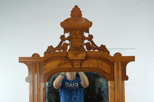 Load image into Gallery viewer, Antique Victorian Dresser with Split Marble Top and Mirror
