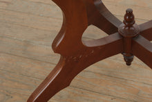 Load image into Gallery viewer, Victorian-Style Marble Top Parlor / Tea / Entry Table – 27.5” Tall
