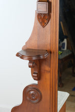 Load image into Gallery viewer, Antique Eastlake Style Dresser with Marble Accents &amp; Mirror
