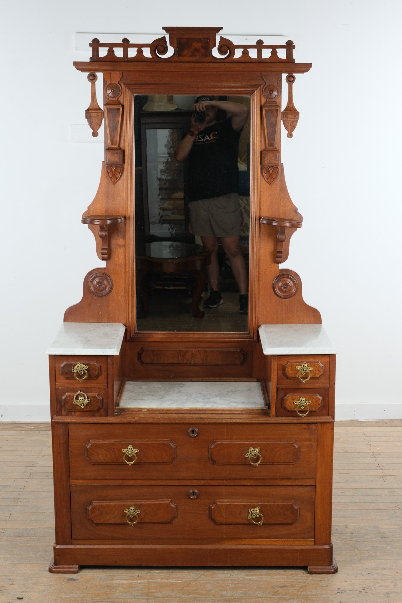 antique mirror dresser Eastlake Style with Marble Accents & – Craze Furniture and Antiques White Flower Girl Dresses with an antique mirror Monica – Princess Wedding Size:16/48