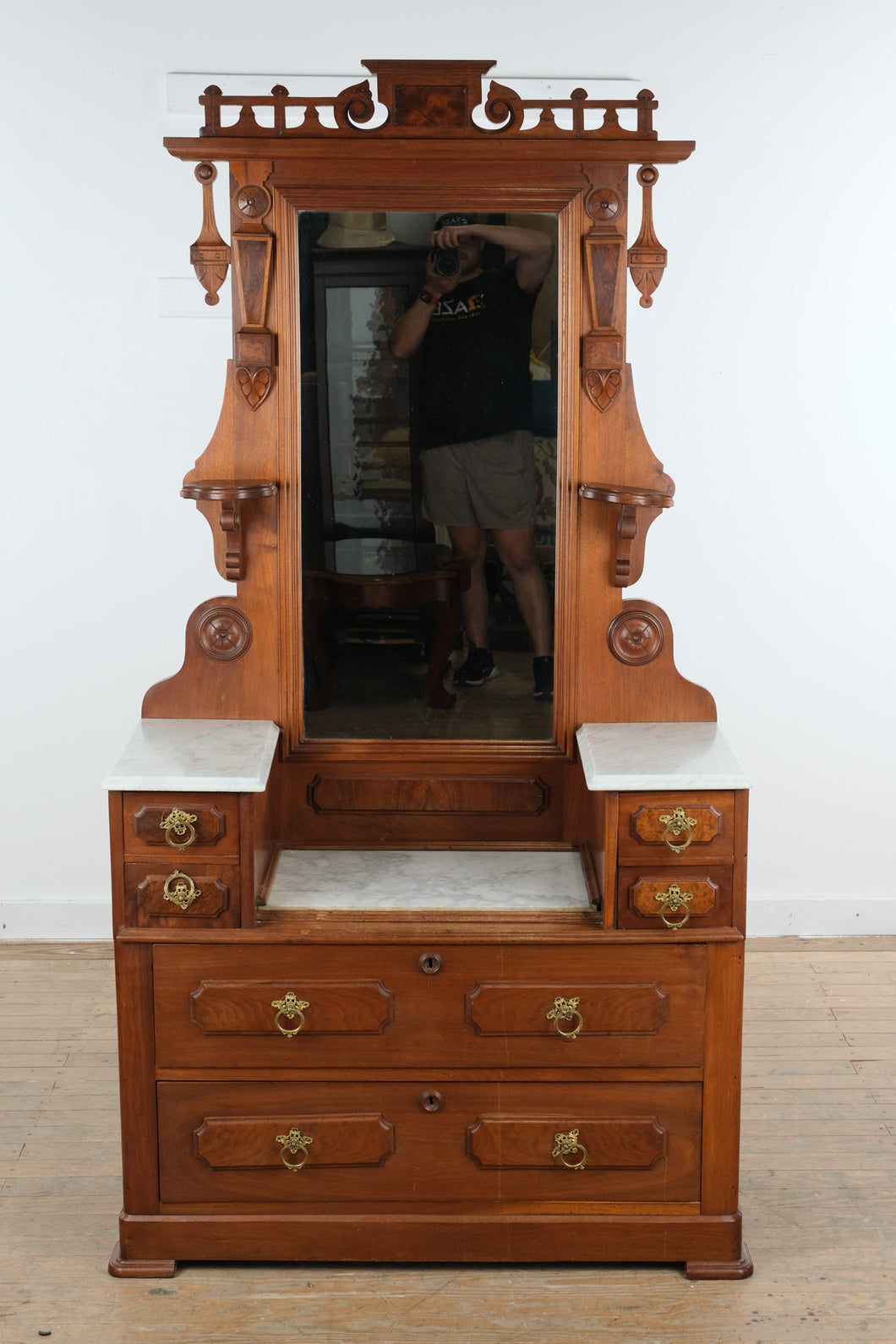 vintage eastlake dresser Painted Victorian (KEY AT FRONT DESK) Victorian Eastlake Cherry Antique 1890
