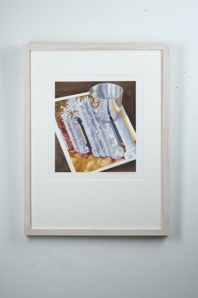 Thomas Jefferson Silver Cup, Reflection Art - Edith Montgomery Arbaugh