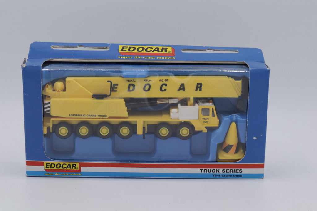Edocar Truck Series TS-5 Crane Truck (Diecast Model, 1998, #TS-5)