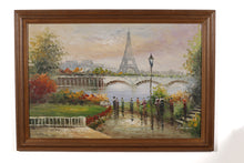 Load image into Gallery viewer, Eifel Tower - Parisian Oil on Canvas
