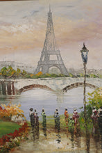 Load image into Gallery viewer, Eifel Tower - Parisian Oil on Canvas
