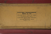 Load image into Gallery viewer, Electric Phonograph Model 276 - Linstrom Tool and Toy
