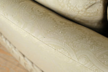 Load image into Gallery viewer, Elegant Curved Front Sofa with Jacquard Damask Upholstery – 84” Wide
