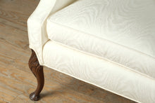 Load image into Gallery viewer, Elegant Ivory Chippendale Sofa – Lightly Used Formal Living Room Piece
