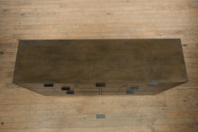 Load image into Gallery viewer, Elements Logic Rustic Gray Dresser with Mirror – 7-Drawer Modern
