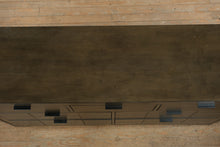 Load image into Gallery viewer, Elements Logic Rustic Gray Dresser with Mirror – 7-Drawer Modern
