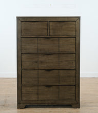 Load image into Gallery viewer, Elements Logic Rustic Gray 6-Drawer Chest of Drawers – Modern Bedroom Storage
