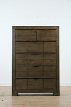 Load image into Gallery viewer, Elements Logic Rustic Gray 6-Drawer Chest of Drawers – Modern Bedroom Storage

