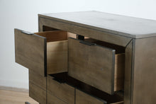 Load image into Gallery viewer, Elements Logic Rustic Gray 6-Drawer Chest of Drawers – Modern Bedroom Storage
