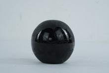 Load image into Gallery viewer, Arthur Court 1994 Vintage Black Art Glass Elephant Paperweight 3 Inch
