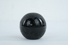 Load image into Gallery viewer, Arthur Court 1994 Vintage Black Art Glass Elephant Paperweight 3 Inch
