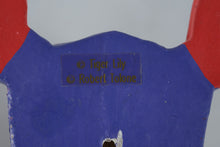 Load image into Gallery viewer, Tiger Lily Robert Tolone Elephant and Rhino Wooden Wall Hooks Hand Painted Folk Art

