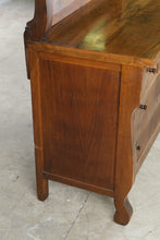 Load image into Gallery viewer, Antique K. Nicholson Furniture Co. Walnut Dresser with Tilting Mirror
