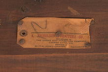 Load image into Gallery viewer, Antique K. Nicholson Furniture Co. Walnut Dresser with Tilting Mirror
