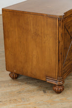 Load image into Gallery viewer, Bahama Style Reeded Front Entertainment Cabinet with Pull-Out Media Trays
