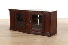 Load image into Gallery viewer, Oxford Cherry Entertainment Cabinet by Whalen
