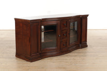 Load image into Gallery viewer, Oxford Cherry Entertainment Cabinet by Whalen
