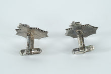 Load image into Gallery viewer, British ER II Enamel Badge Cufflinks – “Honi Soit Qui Mal Y Pense”
