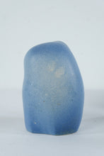 Load image into Gallery viewer, ARS Keramik Blue Owl Figurine Hand Made in Estonia Art Pottery
