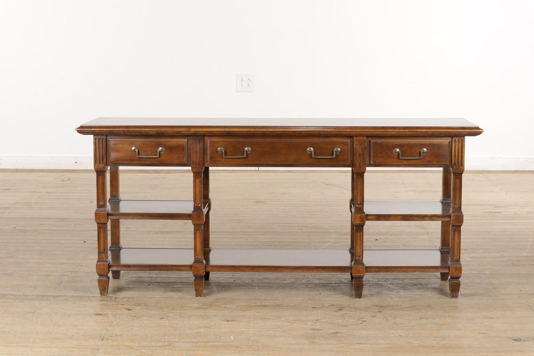 Ethan Allen Classic Manor Console Table