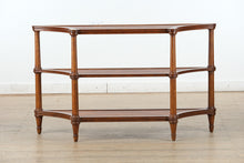 Load image into Gallery viewer, Ethan Allen Legacy Triple Tiered Console Table
